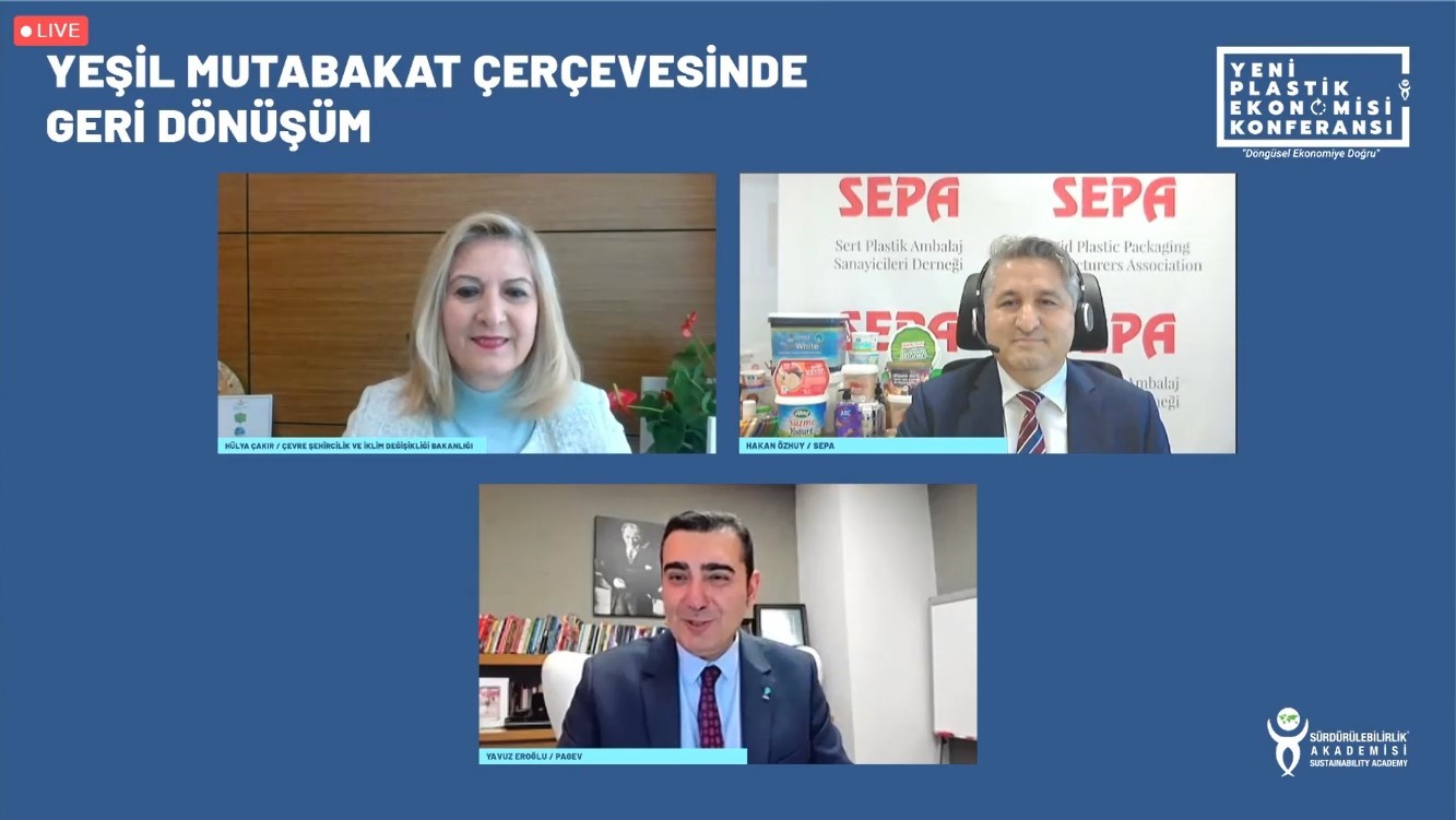 YYeni Plastik Ekonomisi Konferansı’nda “Yeşil Mutabakat Çerçevesinde Geri Dönüşüm” oturumu gerçekleşti