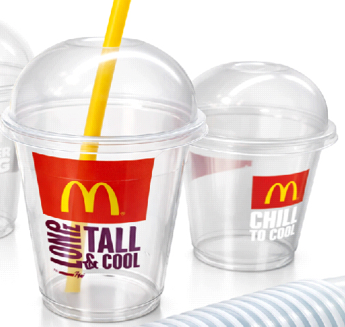 PET Milk Shake Bardağı