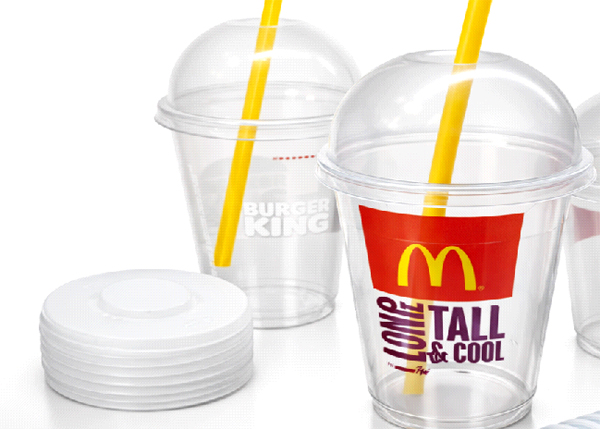 Plastik Milk Shake Bardağı